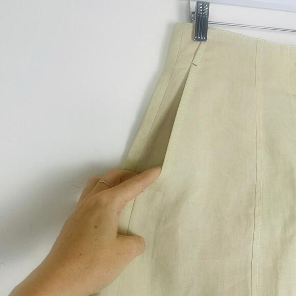 Paul Smith women’s high-waist linen shorts size 8 - Picture 4 of 8